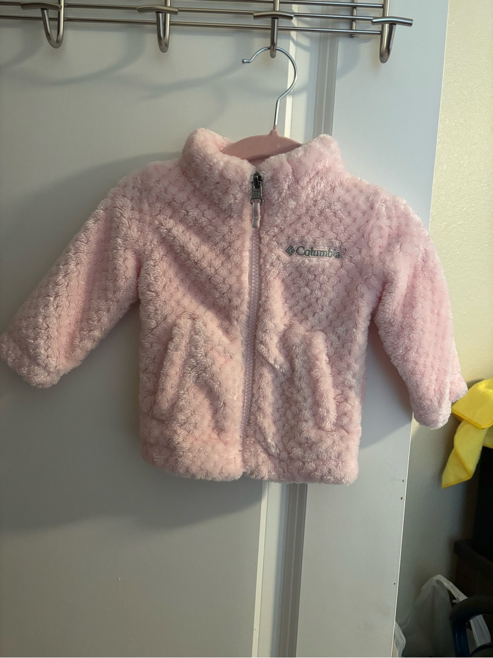 Columbia Light Pink Plush Puffer Jacket for Kids